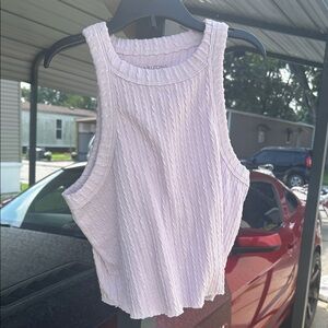 Arizona Jean Company Women's Light Purple Tank Top